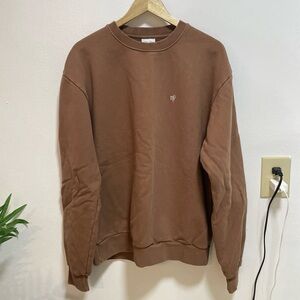 Classic Brown Crewneck Sweater